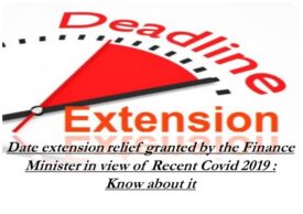 Covid 19 – Statutory & Regulatory Compliances