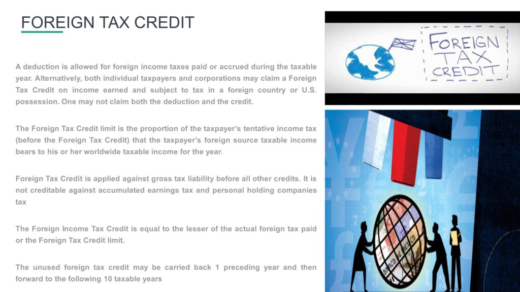 Foreign Tax Credit